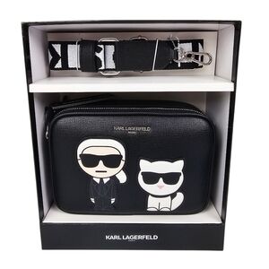 NWT Karl Lagerfeld Black Crossbody Bag - In Gift Box